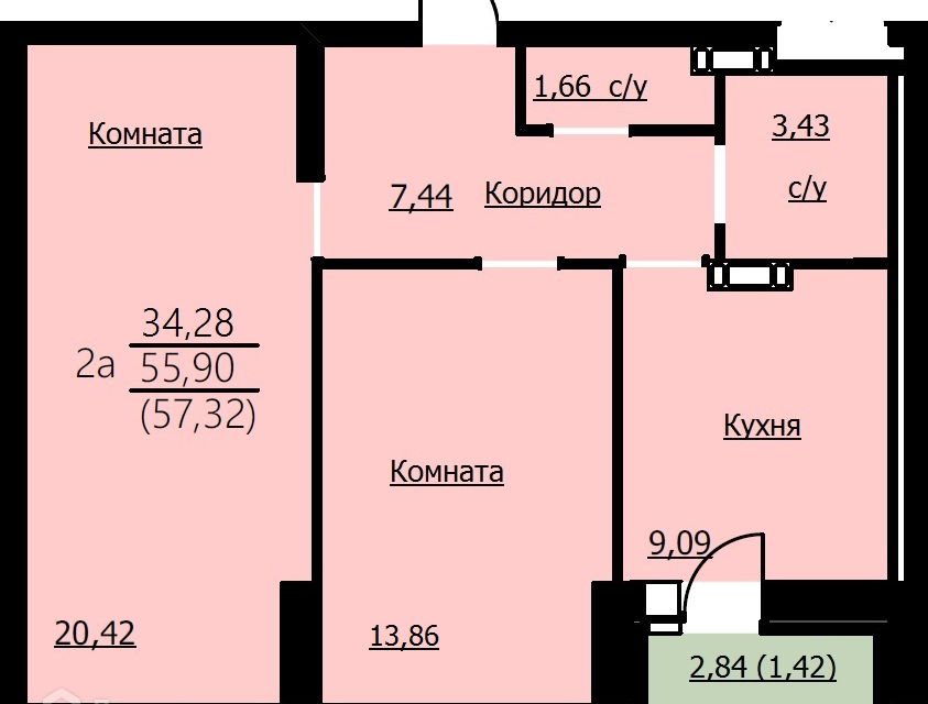 квартира г Ярославль ул Красноборская 38к/3 городской округ Ярославль фото 1