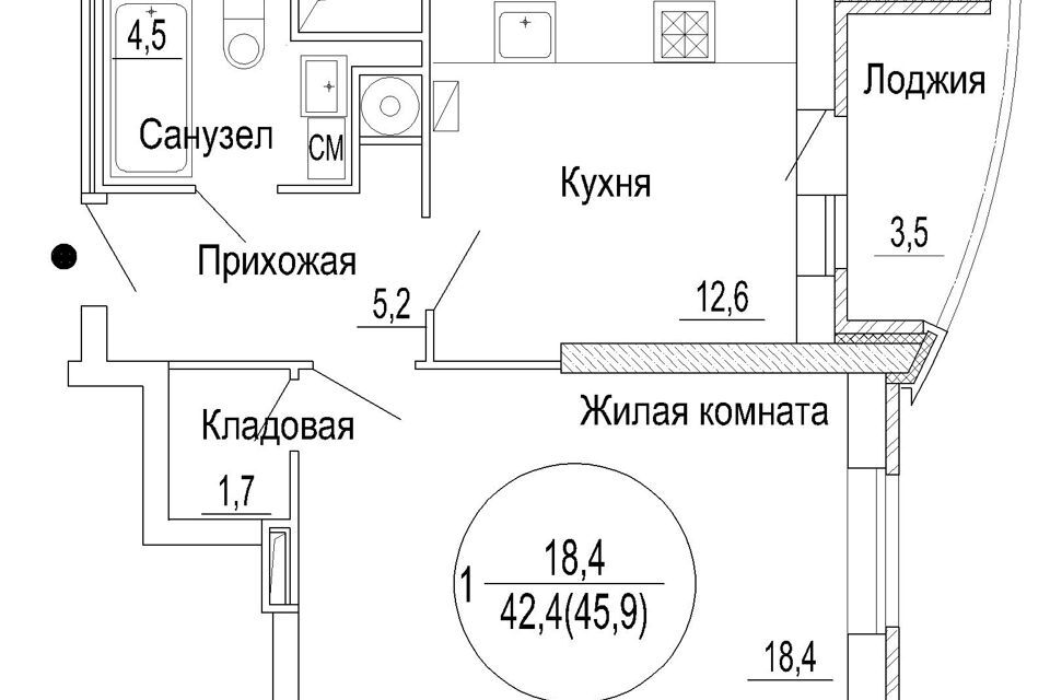 квартира г Тверь городской округ Тверь, Строящийся жилой дом фото 1