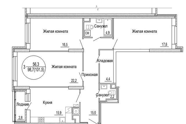 городской округ Тверь, Строящийся жилой дом фото