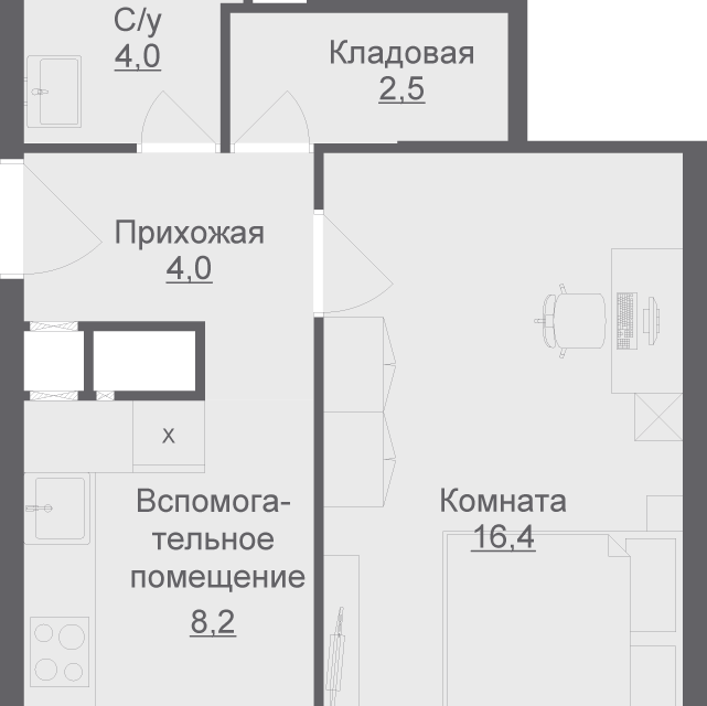 квартира г Люберцы Жилой комплекс «Либерти», городской округ Люберцы фото 1