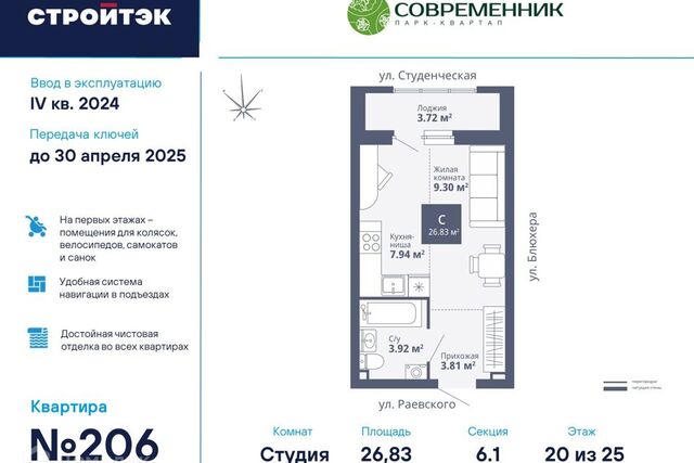 р-н Кировский Екатеринбург, жилой комплекс Современник, муниципальное образование фото