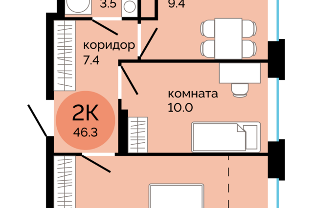 р-н Свердловский городской округ Пермь, жилой комплекс Красное яблоко фото