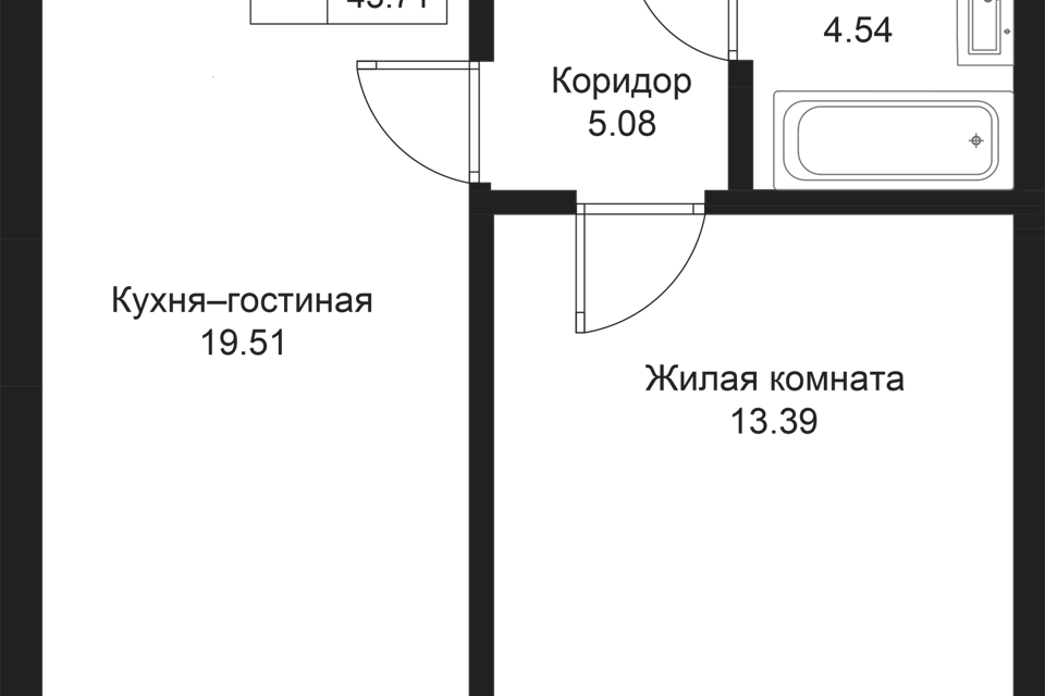 квартира г Казань р-н Вахитовский ул Гаяза Исхаки 2 Республика Татарстан Татарстан, Казань городской округ фото 1