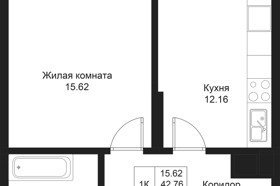 квартира г Казань р-н Вахитовский ул Гаяза Исхаки 2 Республика Татарстан Татарстан, Казань городской округ фото 1