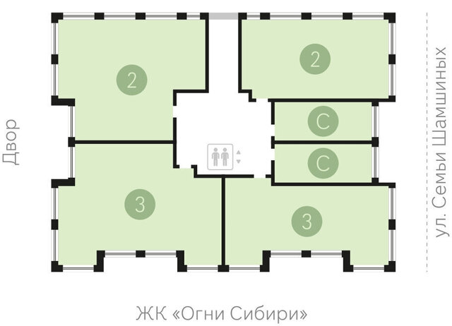 р-н Центральный Маршала Покрышкина ул Семьи Шамшиных с 91 фото