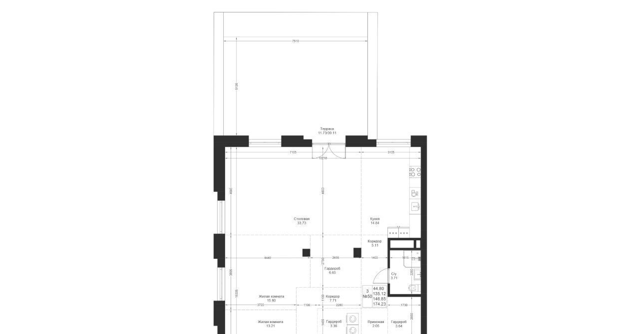 квартира г Казань Суконная слобода ЖК «Мифы» фото 2