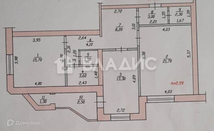 квартира г Чебоксары р-н Московский ул Университетская 10 городской округ Чебоксары фото 7