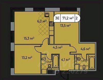 квартира г Москва метро Раменки ЗАО пр-кт Генерала Дорохова 39/1б ЖК West Garden Московская область фото 2