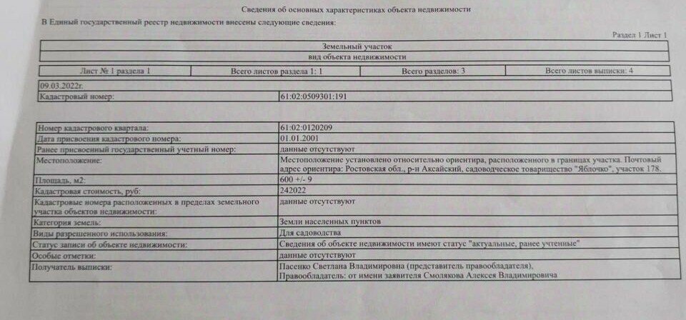 земля г Таганрог снт Мичуринец-1 А-2 фото 3