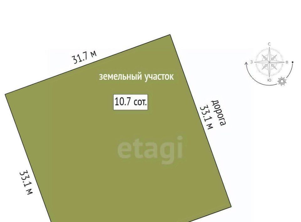 земля р-н Красноармейский с Пашнино Лазурненское с/пос, 1-е фото 5