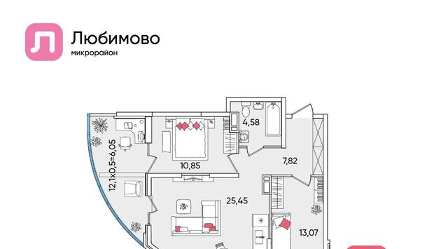 р-н Прикубанский мкр Любимово 10 фото