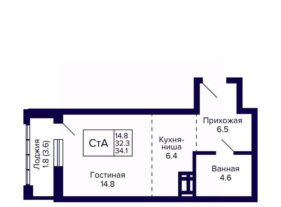 квартира г Новосибирск Берёзовая роща ул Фрунзе с 1 фото 1
