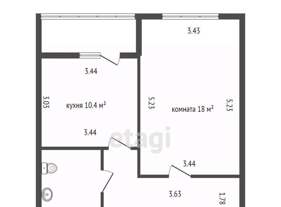 квартира г Екатеринбург Академический Геологическая ул Соболева 21к/6 фото 12