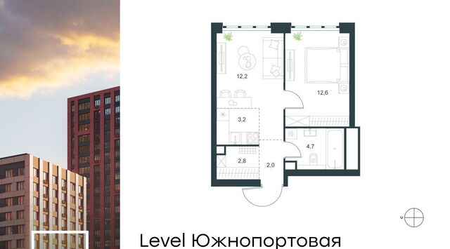 метро Кожуховская ЖК Левел Южнопортовая 3 фото