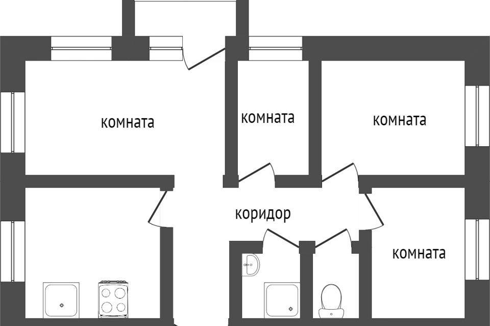 квартира г Миасс ул Дунаевского 50 городской округ Миасс фото 8