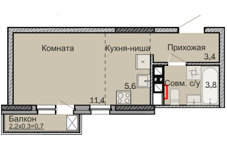 квартира г Ижевск р-н Ленинский Машиностроитель городской округ Ижевск, Машиностроитель фото 1