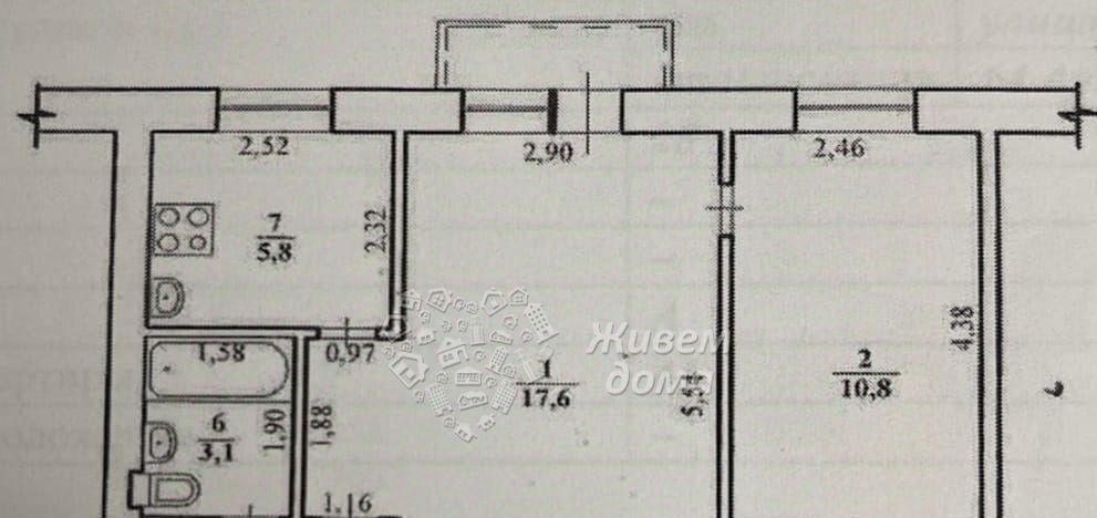 квартира г Волгоград р-н Кировский ул 64-й Армии 28 фото 11