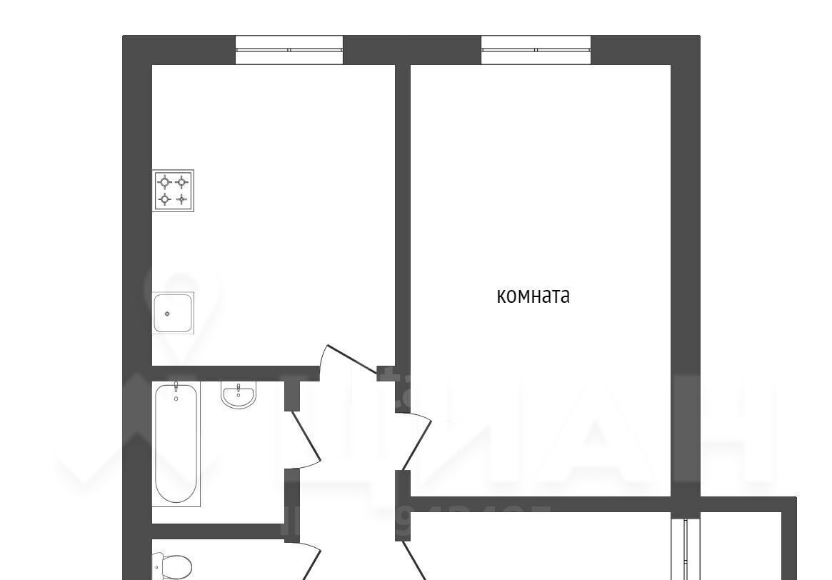 квартира г Москва метро Багратионовская ул Олеко Дундича 7 фото 2