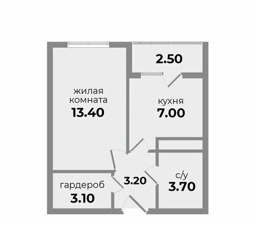 квартира р-н Шпаковский г Михайловск ул Прекрасная 17 жилой район «Гармония» фото 1