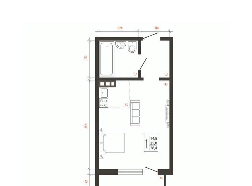 квартира г Иркутск р-н Правобережный ул Сарафановская фото 1