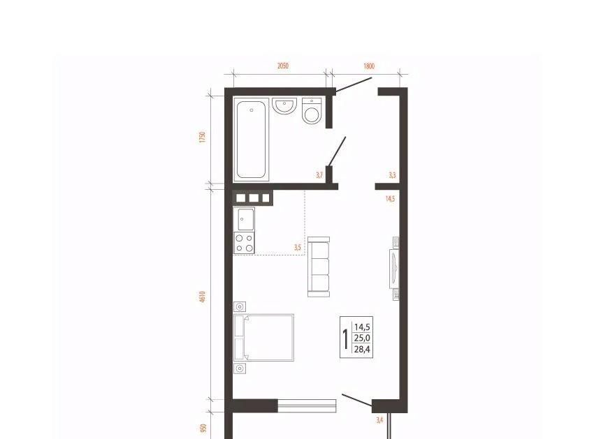 квартира г Иркутск р-н Правобережный ул Сарафановская фото 1