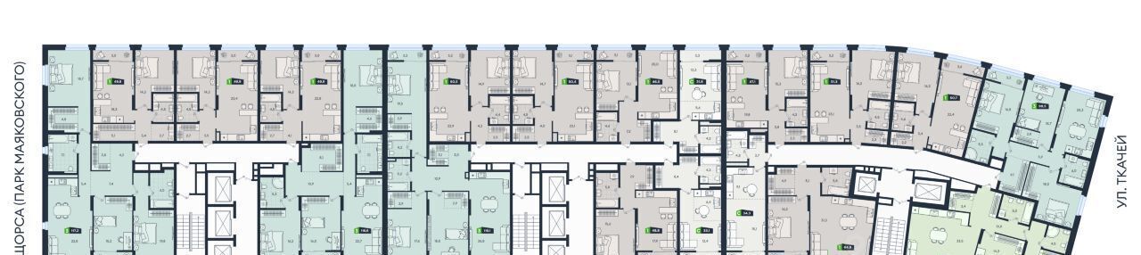 квартира г Екатеринбург Чкаловская ул Машинная 1в/2 фото 2