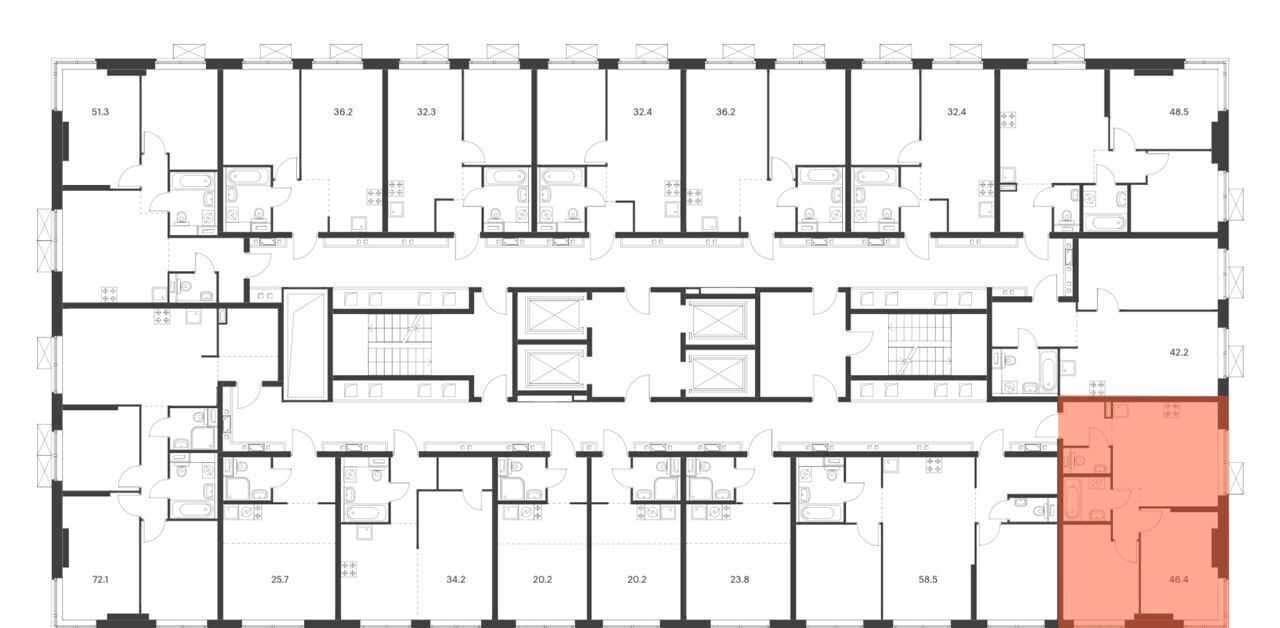 квартира г Москва метро Озерная ЖК Новое Очаково село Очаково, к 1. 1 фото 2