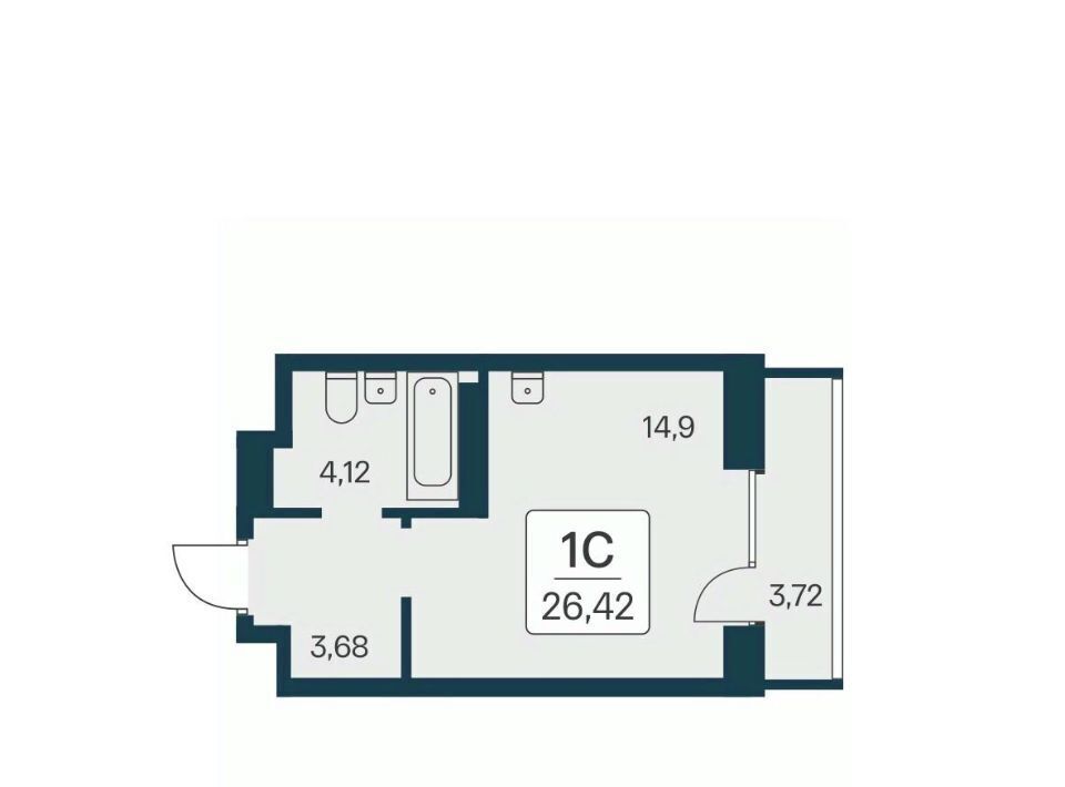 квартира г Новосибирск р-н Калининский Заельцовская ул Игарская 19/3 фото 1