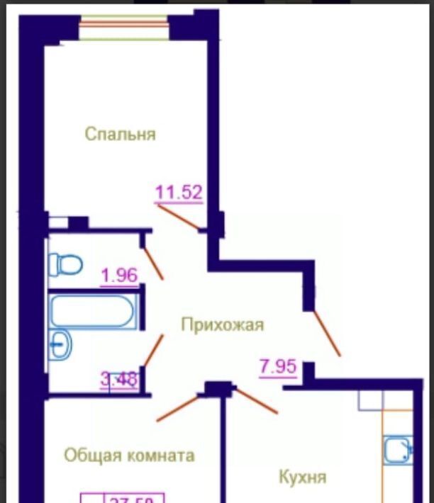 квартира р-н Псковский д Портянниково проезд Александровский 6 Писковичская волость фото 1