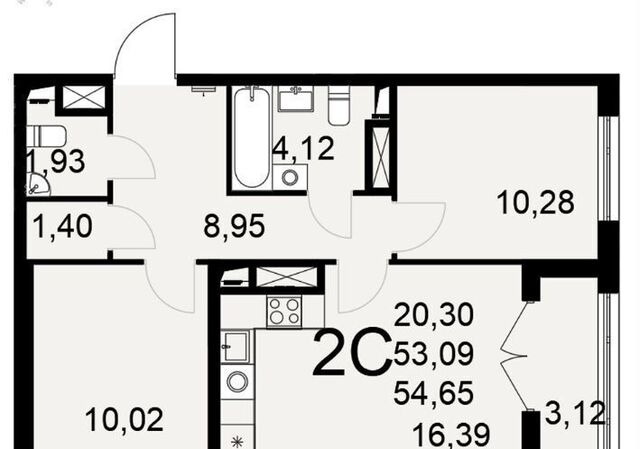 р-н Привокзальный дом 2 ЖК «Сегодня» секц. 1, стр. 73 фото