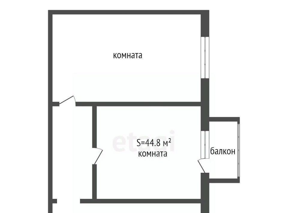 квартира г Тула п Озерный р-н Центральный 1А фото 14