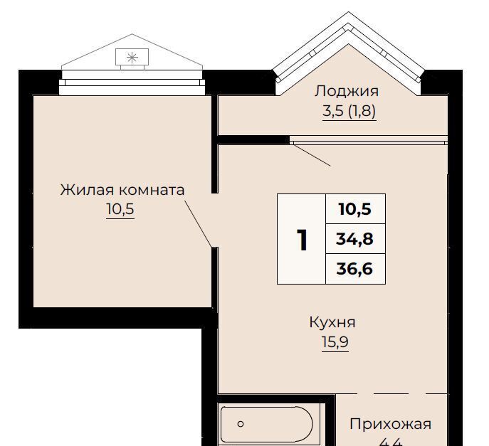 квартира г Екатеринбург Динамо ЖК «Ольховский парк» фото 1