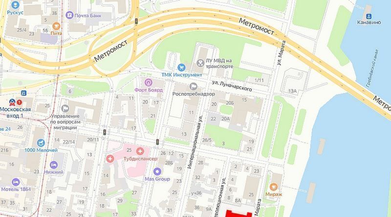 офис г Нижний Новгород Московская ул Марата 27 фото 14