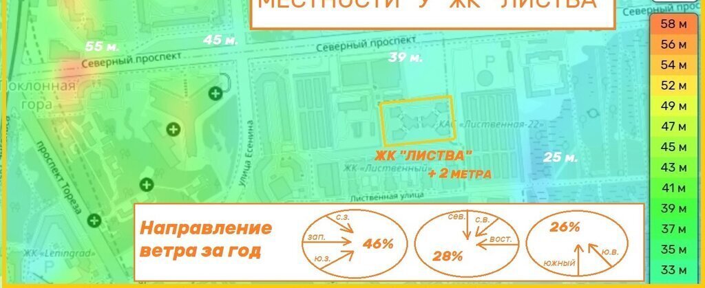 квартира г Санкт-Петербург метро Озерки ул Лиственная 20к/2 округ Светлановское фото 5