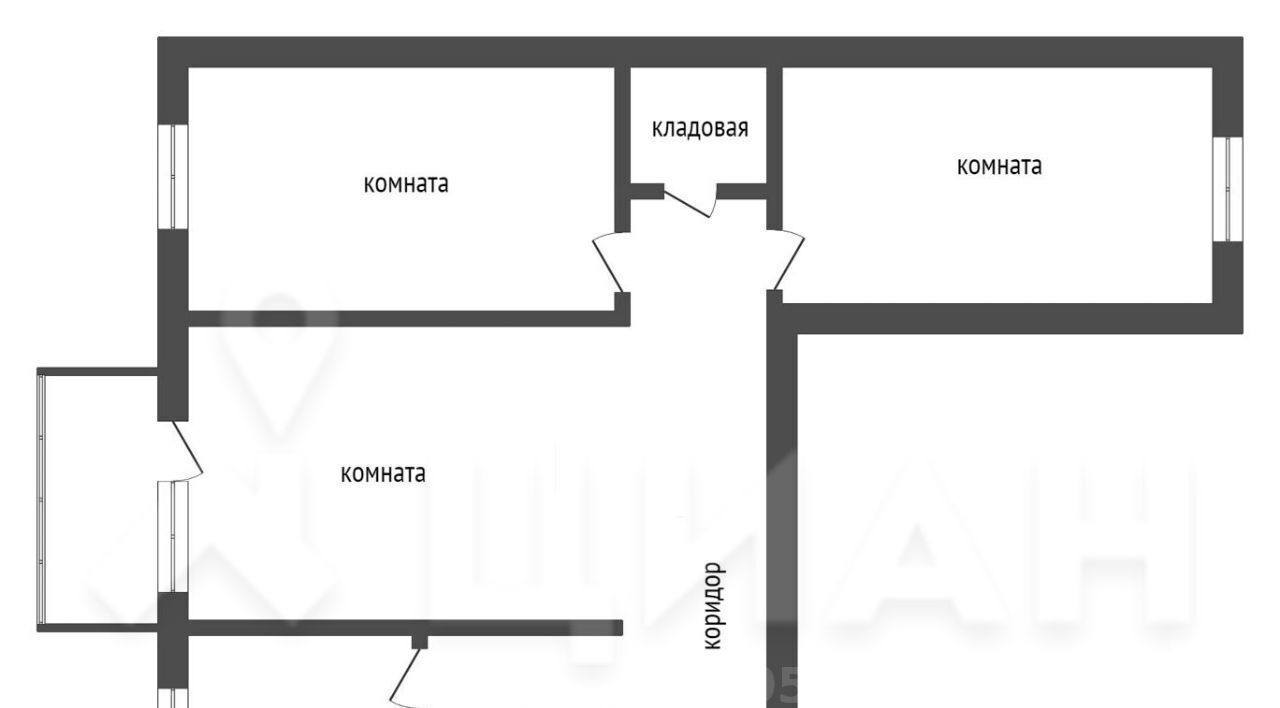 квартира г Улан-Удэ р-н Октябрьский ул Ключевская 52 фото 2