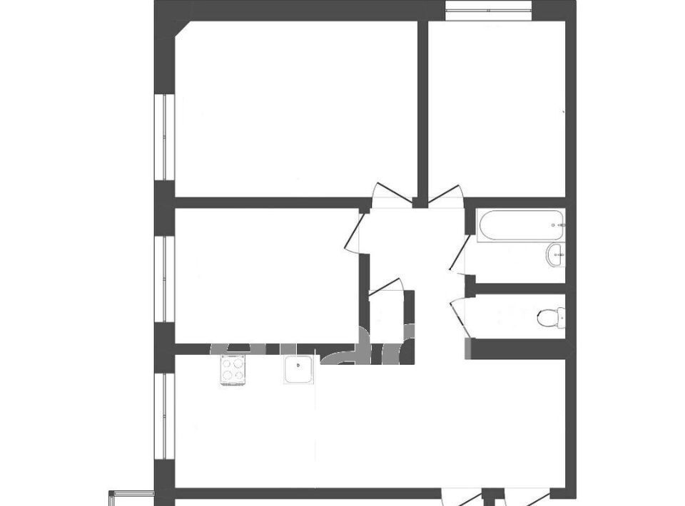 квартира г Якутск ул Дзержинского 45/1 фото 14