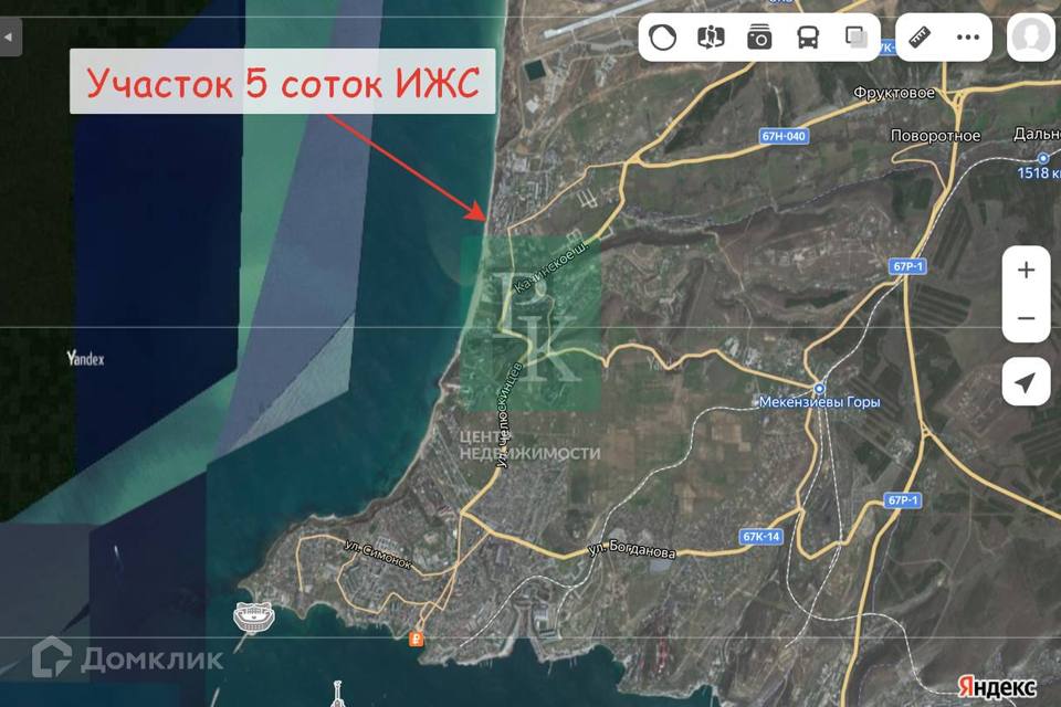 земля г Севастополь СК Герой Авиации фото 3