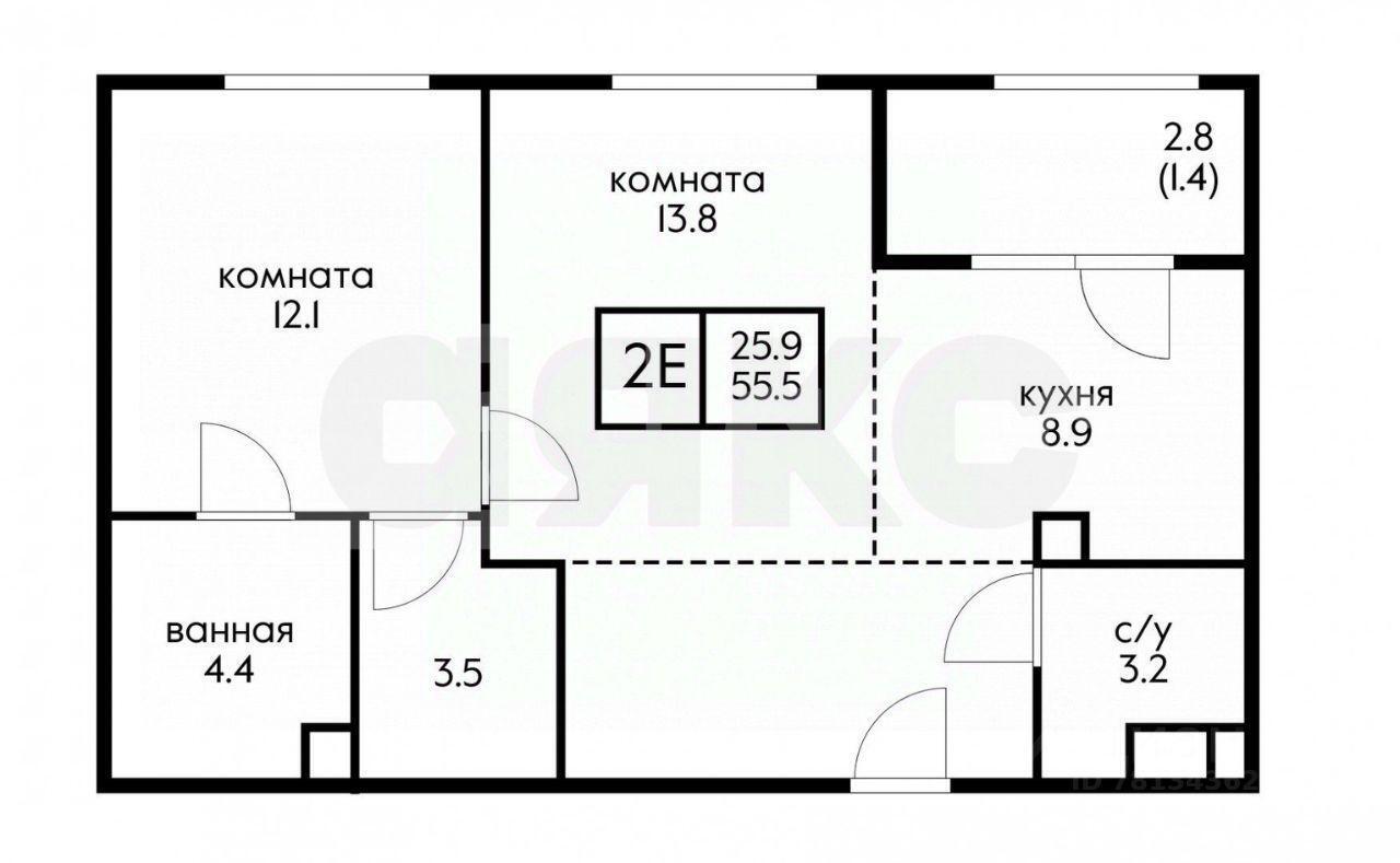 квартира г Москва метро Ростокино СЗАО ул Вильгельма Пика 3 Московская область фото 2