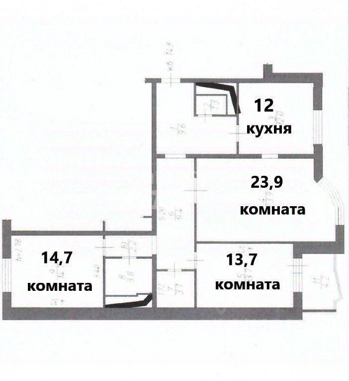 квартира г Москва наб Нагатинская 10/3 Московская область фото 7