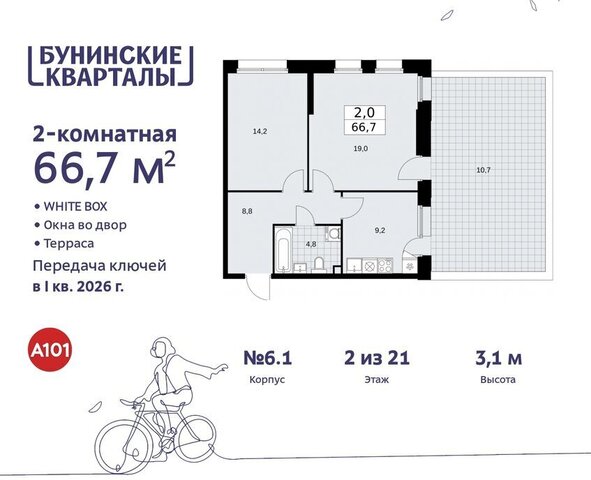 ЖК Бунинские Кварталы 6/1 метро Коммунарка метро Бунинская аллея ТиНАО фото