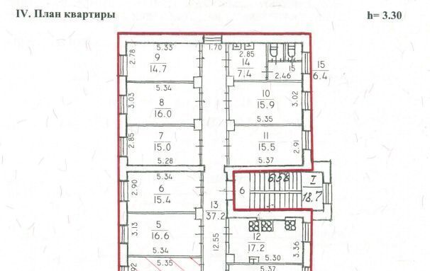 комната г Санкт-Петербург метро Ленинский Проспект ул 2-я Комсомольская 13к/1 округ Сосновая Поляна фото 11