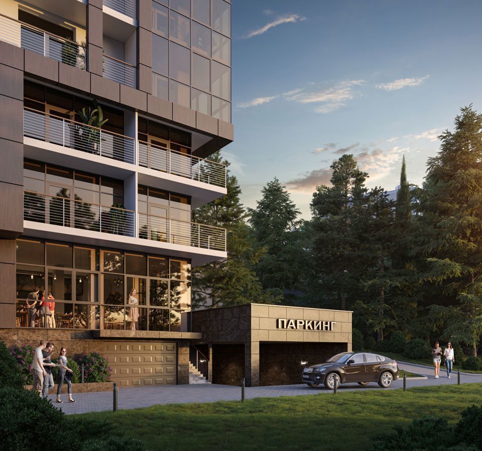 квартира г Алушта ул Парковая 7 ЖК апарт-комплекс Park Plaza фото 23