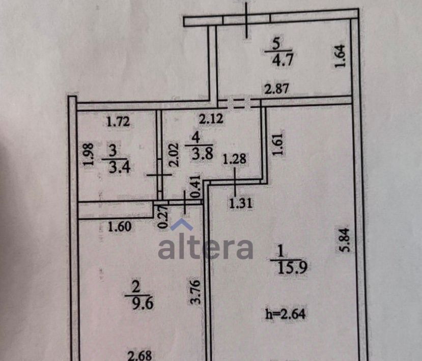 квартира г Казань Авиастроительная Молодежная ул., 3 фото 2