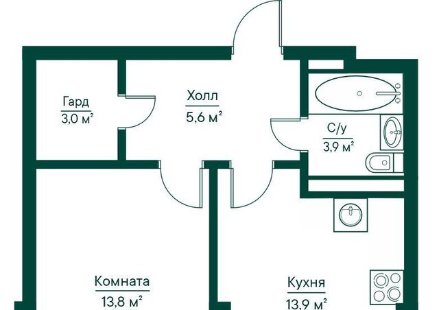р-н Октябрьский Российская ЖК Грин Ривер фото