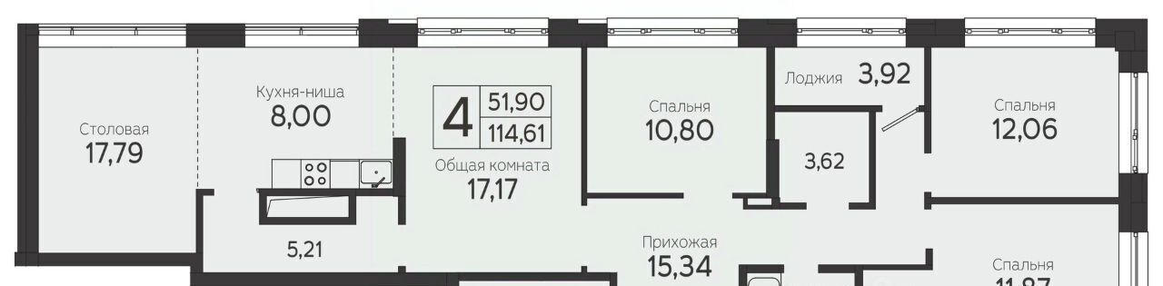 квартира г Томск р-н Советский пр-кт Комсомольский 48б фото 1