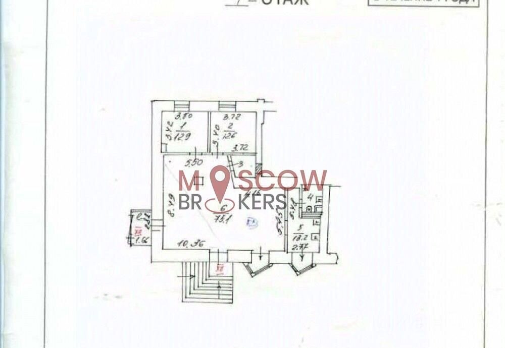 торговое помещение г Москва метро Киевская пр-кт Кутузовский 8 фото 5