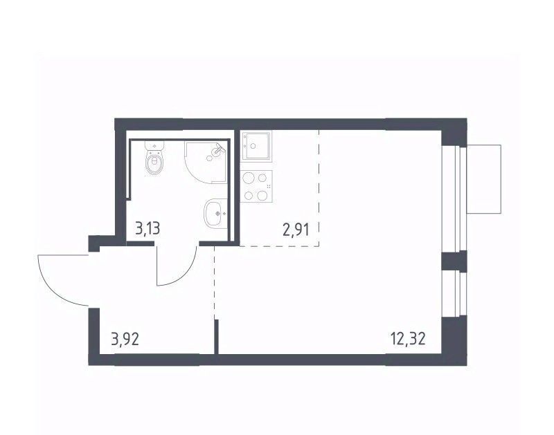 квартира г Москва метро Ховрино Северный ЖК Молжаниново к 5 фото 1