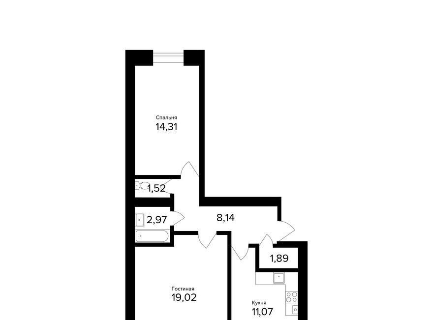 квартира г Ярославль р-н Дзержинский ул Александра Додонова 8к/6 фото 1