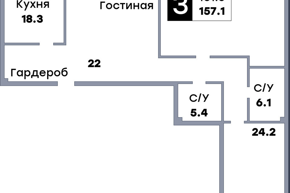 квартира г Самара р-н Ленинский Самара городской округ, Жилой комплекс Кватро фото 1