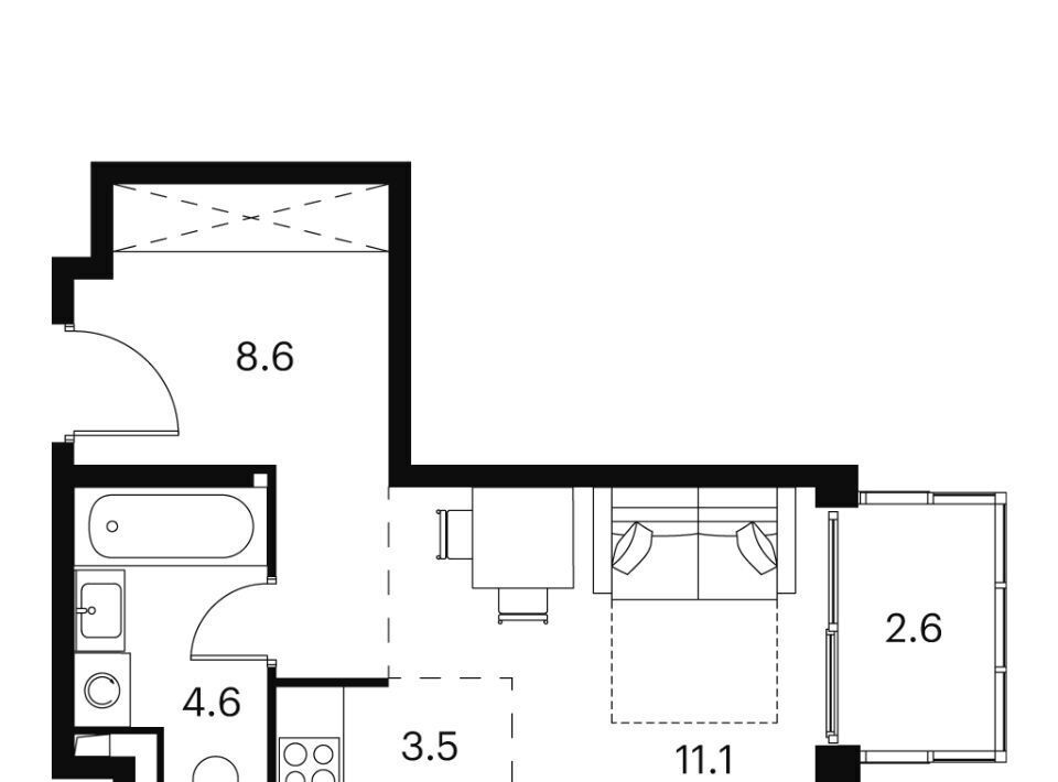 квартира г Москва метро Владыкино проезд Сигнальный 12 фото 1